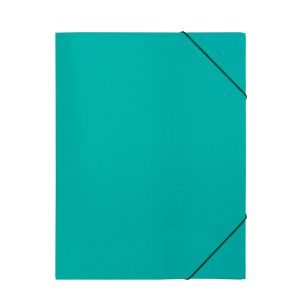 Папка с ластик Standard Картон, А4 Зелена