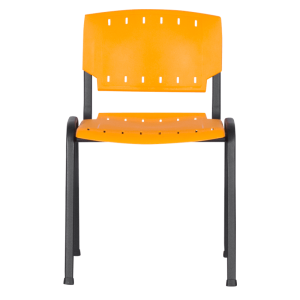 Посетителски стол PRIZMA - оранжев
